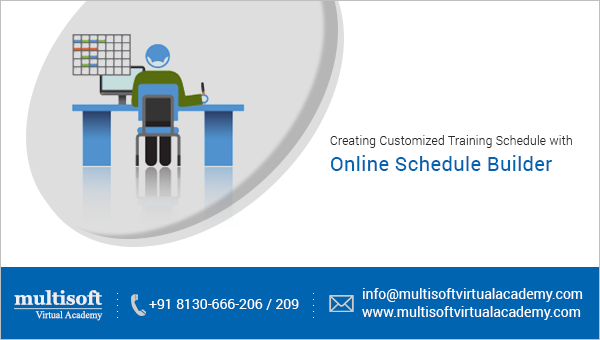 Creating Customized Training Schedule with Online Schedule Builder