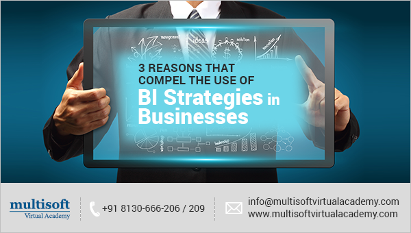 3 Reasons That Compel The Use of BI Strategies in Businesses