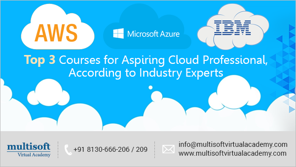 Top 3 Courses for Aspiring Cloud Professional, According to Industry Experts