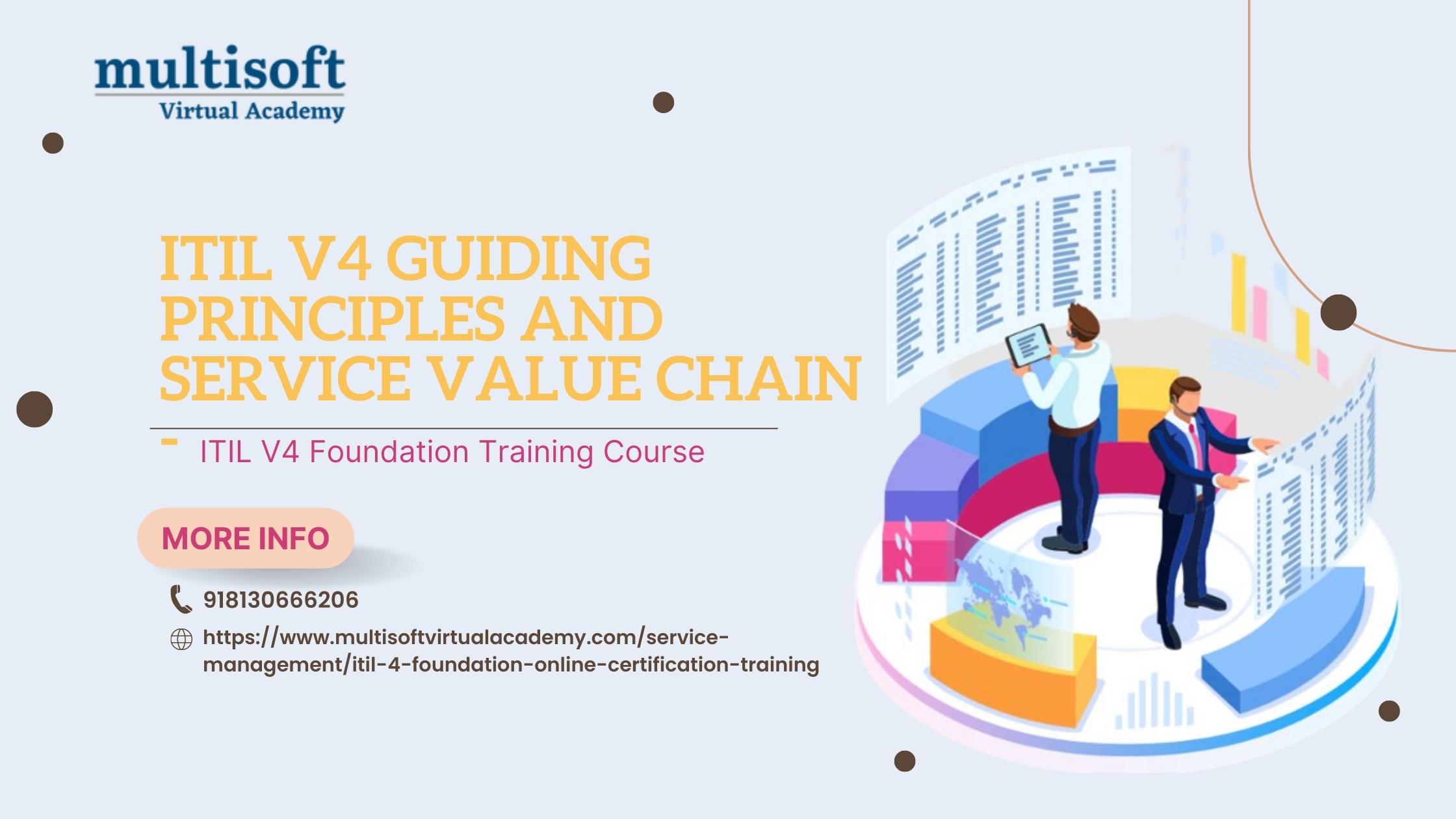 ITIL V4 Guiding Principles and Service Value Chain - ITIL V4 Foundation Training Course