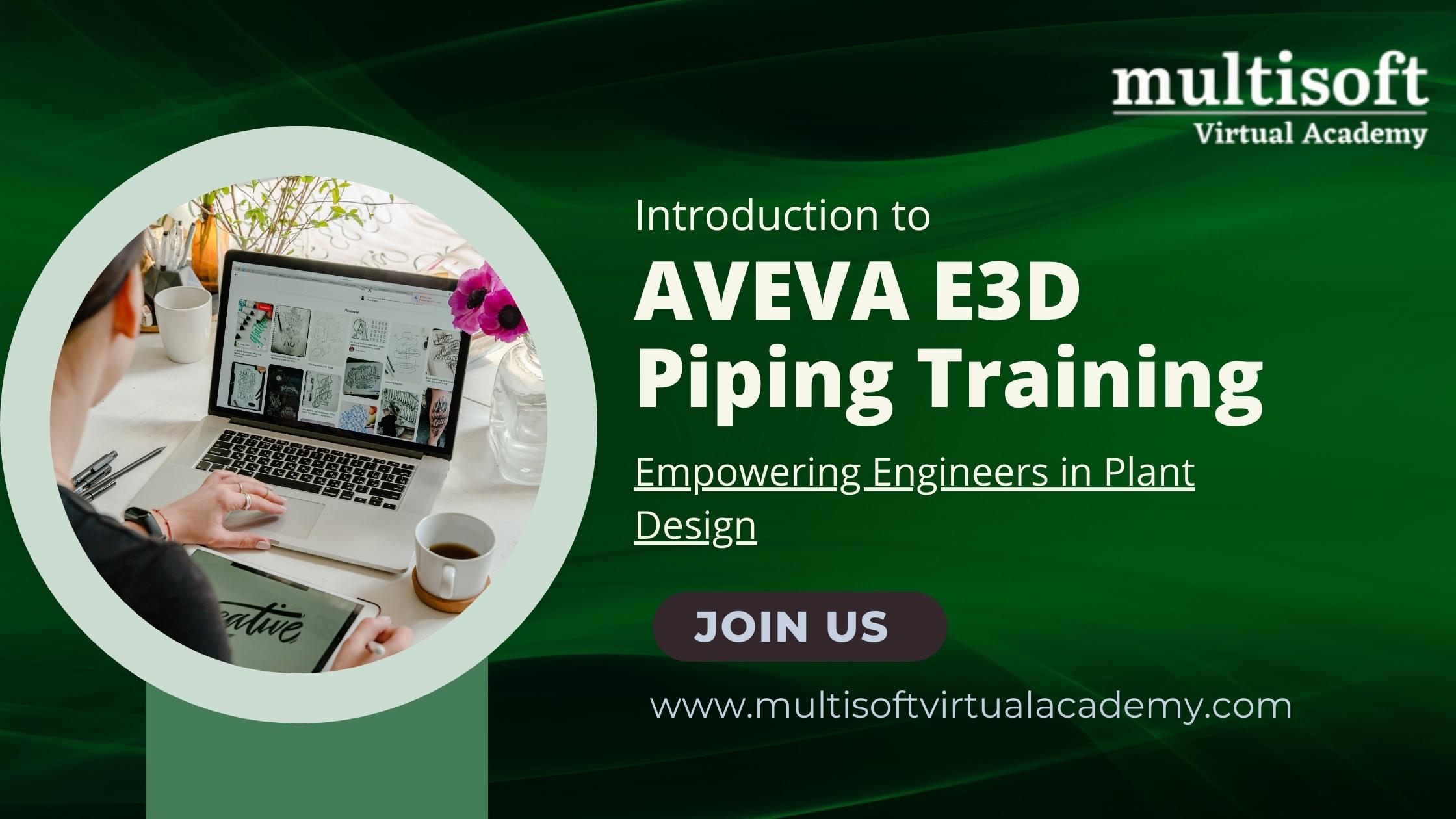 <strong>Introduction to AVEVA E3D Piping Training: Empowering Engineers in Plant Design</strong>